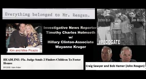 HRC’s FORMER BODYGUARD PANICS (CHILD SEX TRAFFICKING COVER UP BACKFIRES) #PicazioGate #FindersCult