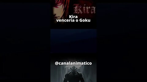 LIGHT YAGAMI venceria o GOKU!!! - #shorts