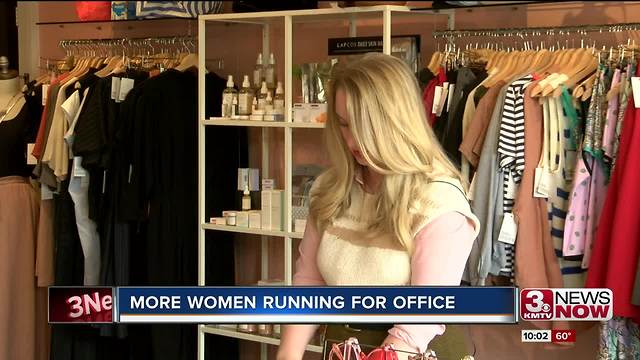 Record number of women running for office in Nebraska