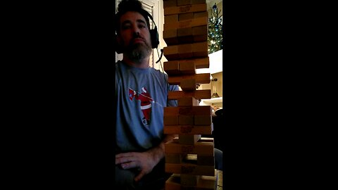 Jenga Tower Falls