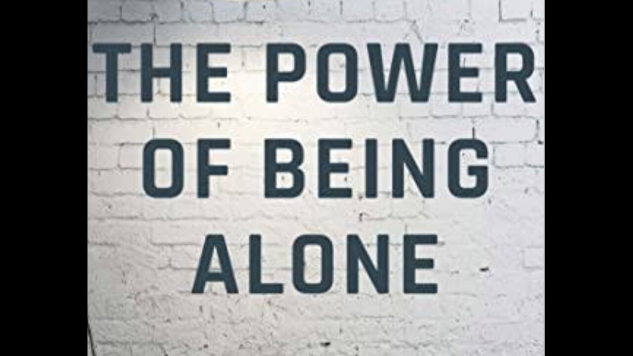 The power of being Alone | power full speech