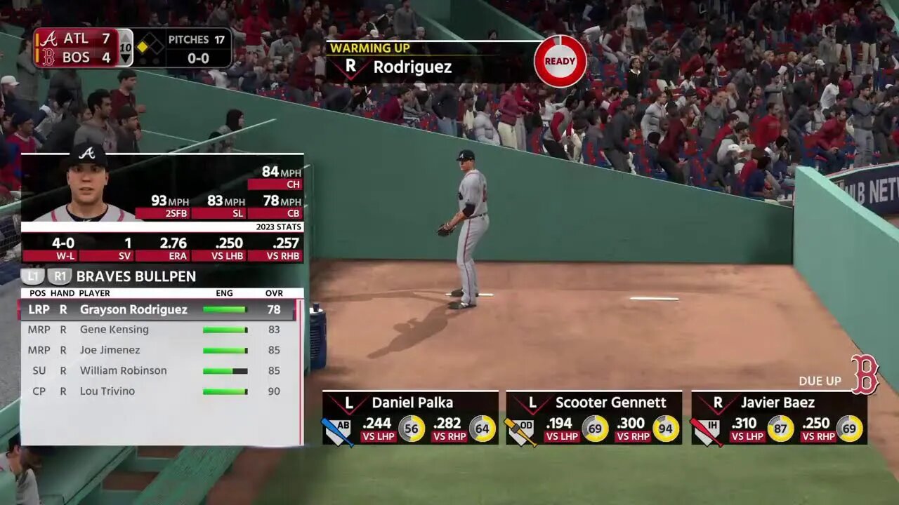 Braves Dynasty S:6 2023 G:51 @ Boston (39-11)