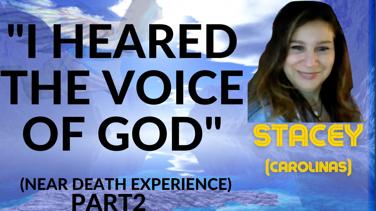 SHOCKED by the voice of GOD, years of trauma, NDE near death experience