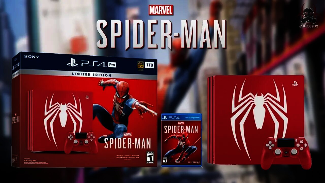 Spider-Man Limited Edition PS4 Pro Bundle ANNOUNCED!