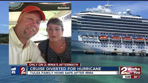 Cruise diverted for Hurricane Irma