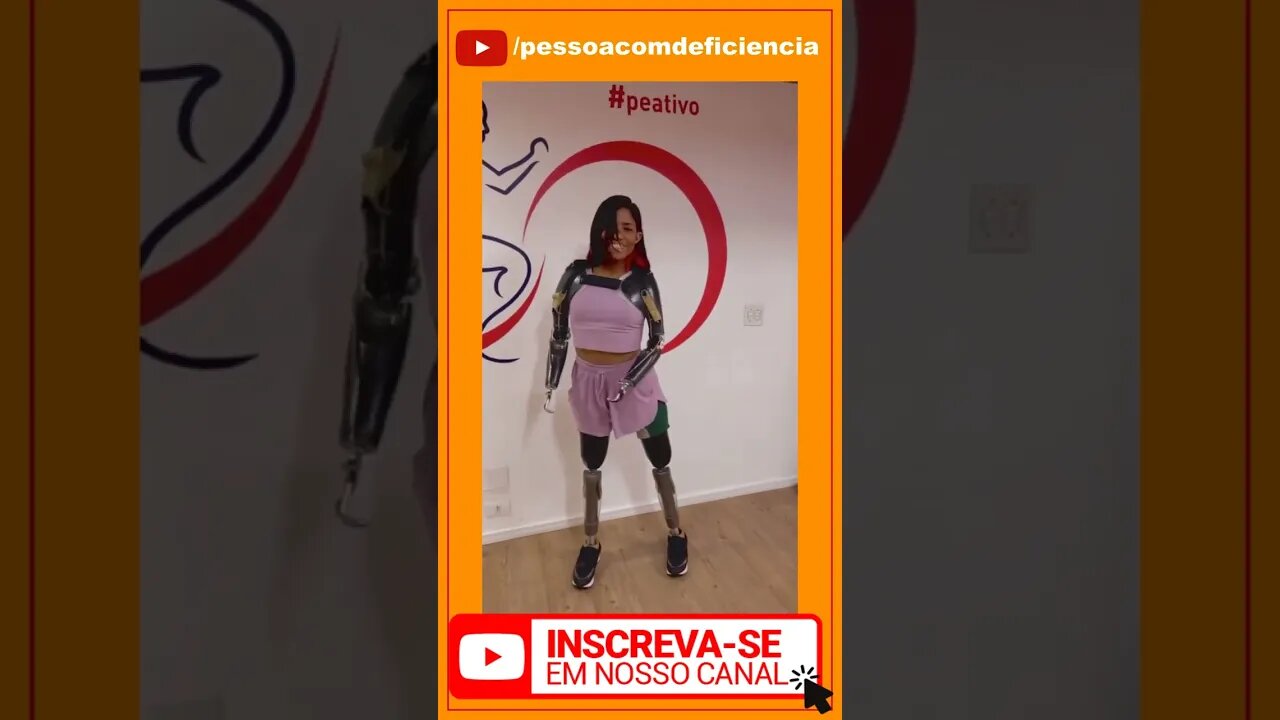 Vamos ver se o youtube vai mostrar este vídeo sobre Pessoa com deficiência