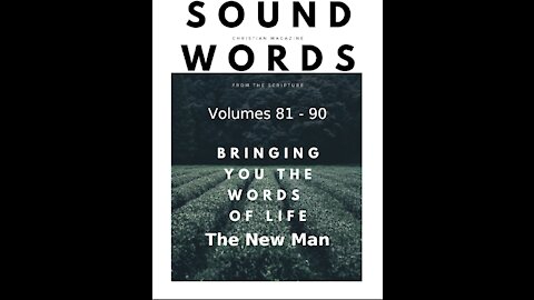 Sound Words, The New Man