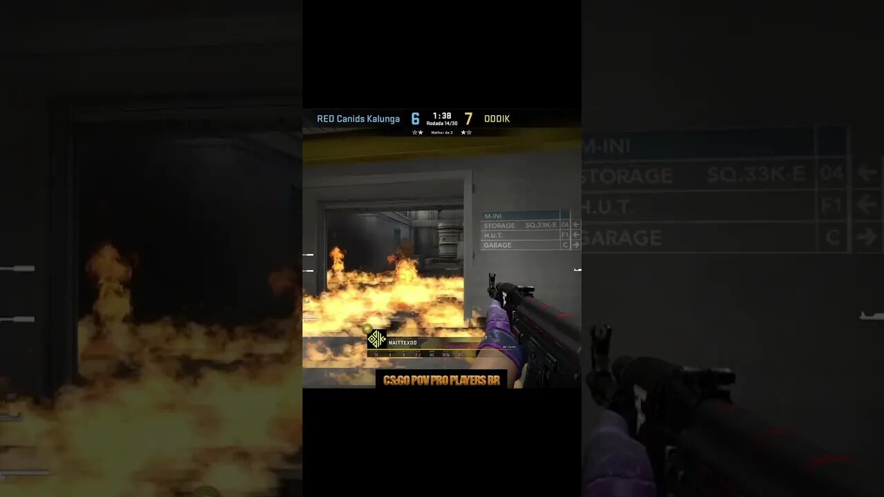 ODDIK naitte 4k vs Red Canids! Pov completa no canal! #shorts