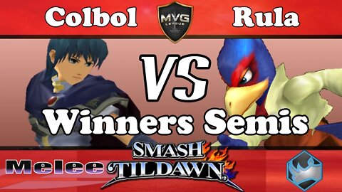 SS|Colbol (Marth) vs. Rula (Falco) - Melee Winners Semis - Smash 'til Dawn