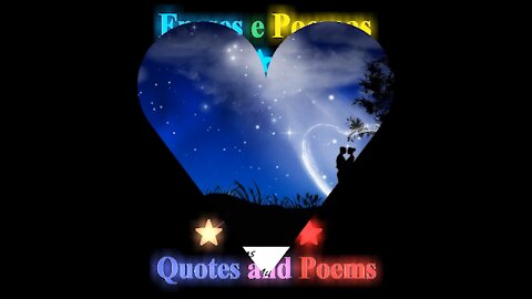Você é minha estrela, e eu sou o teu céu [Frases e Poemas]