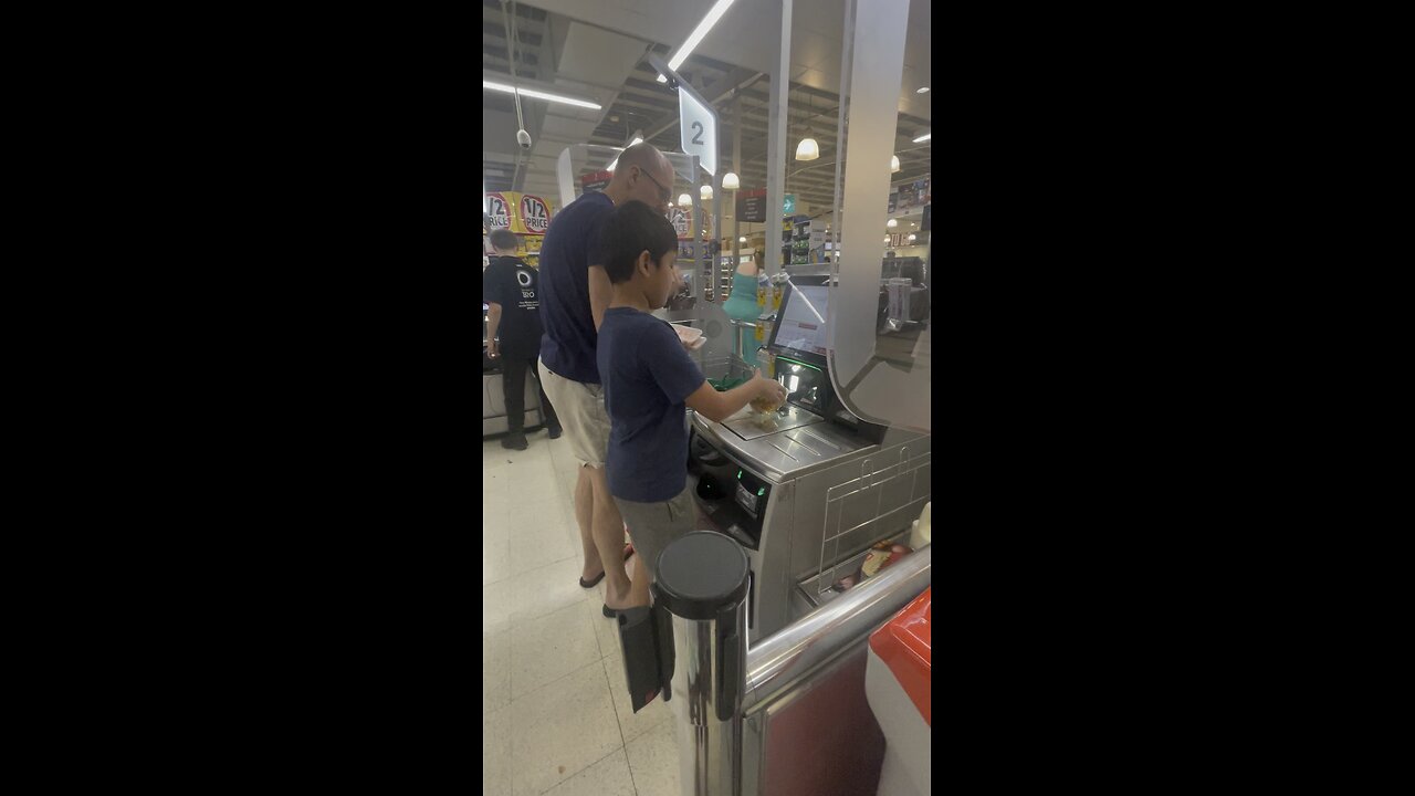 Very Helpful Son - Grocery Shopping