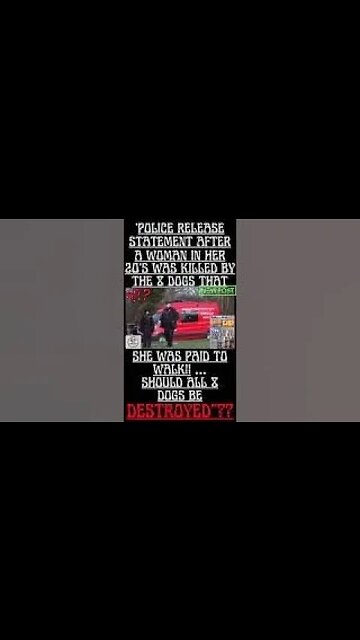 🔎 “SHOULD ALL 8 DOGS BE DESTROYED, AFTER THE TRAGIC DEATH OF A DOG WALKER THIS WEEK”?? # shorts