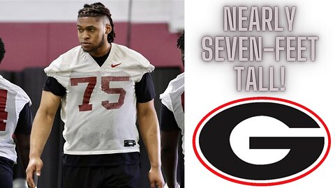 Nearly 7-feet tall! Georgia Bulldogs add Jahzare Jackson to play offensive tackle