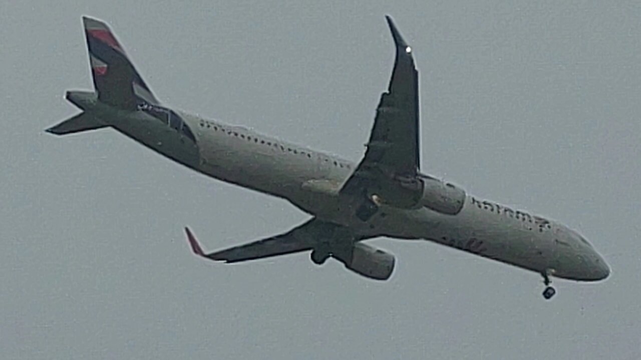 Airbus A321 PT-XPO coming from Guarulhos to Fortaleza