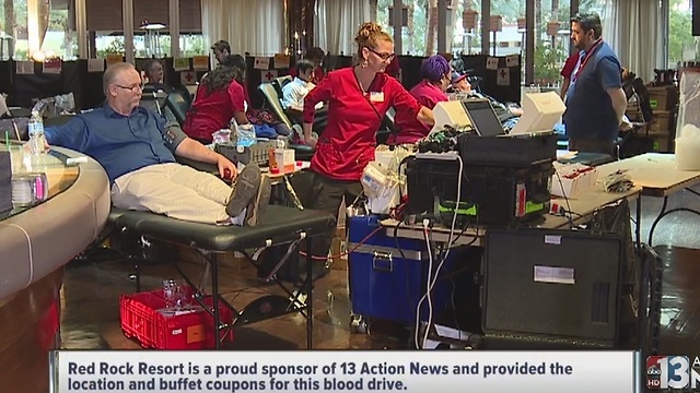 Blood Rocks drive at Red Rock hotel-casino a success