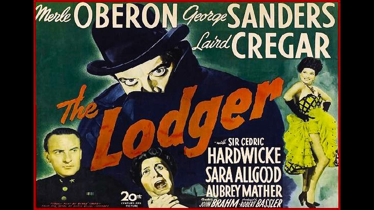 THE LODGER 1944 George Sanders is a Detective After Serial Killer Laird Cregar FULL MOVIE in HD