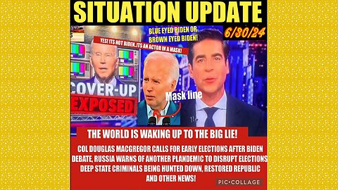 SITUATION UPDATE 6/30/24 - Trump & Biden Debate, Nato At War W/Russia, Israel & Hezbollah