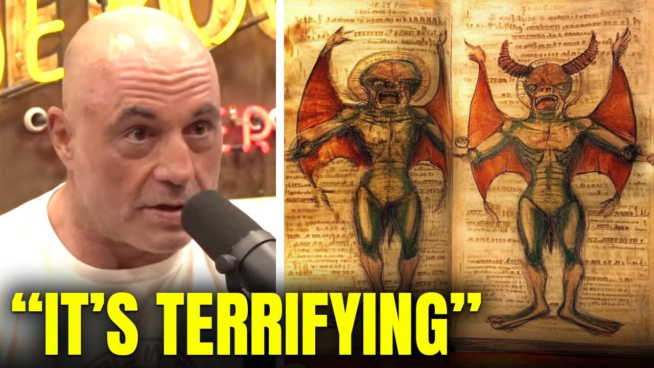 JRE: "Horrifying Discoveries Found Inside the BANNED Devil's Bible!"