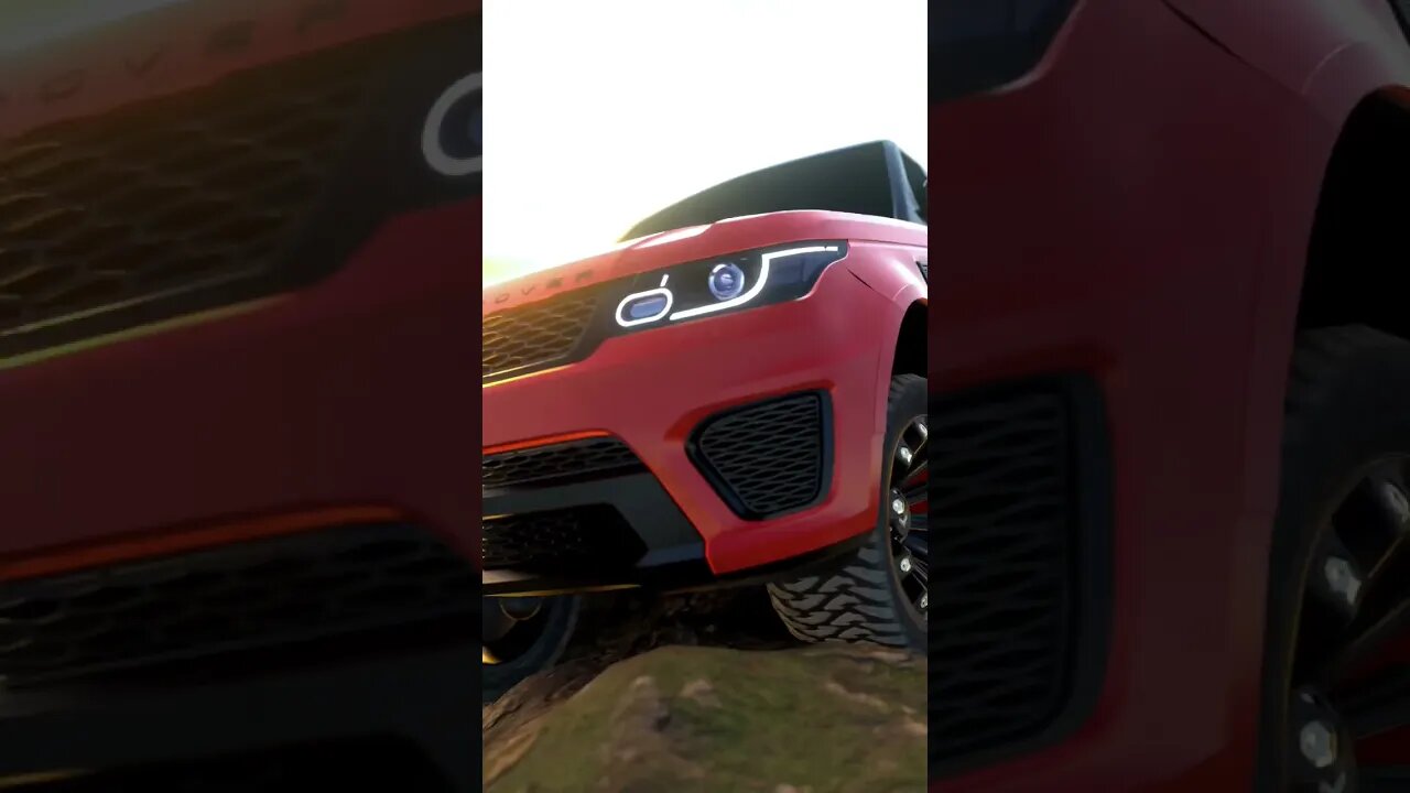 Off-Road Bliss: 2023 Range Rover Off-Road Animation🚗 #shorts #rangerover #offroad #viral #trending