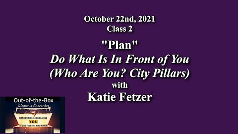 OTB Women's Encounter, Class 2 - PLAN