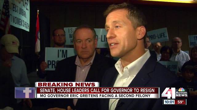 Top MO lawmakers call for Greitens to resign