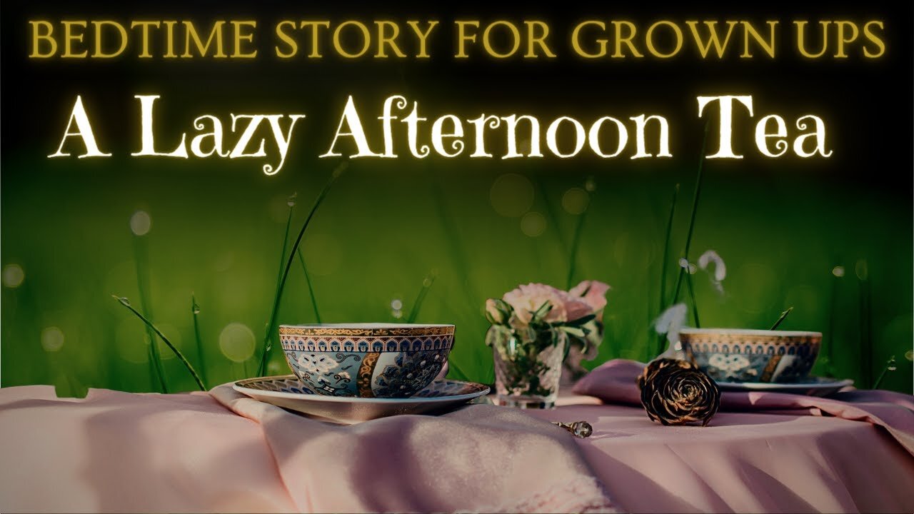 Soothing Bedtime Story | A Lazy Afternoon Tea | Bedtime Story for Grown Ups