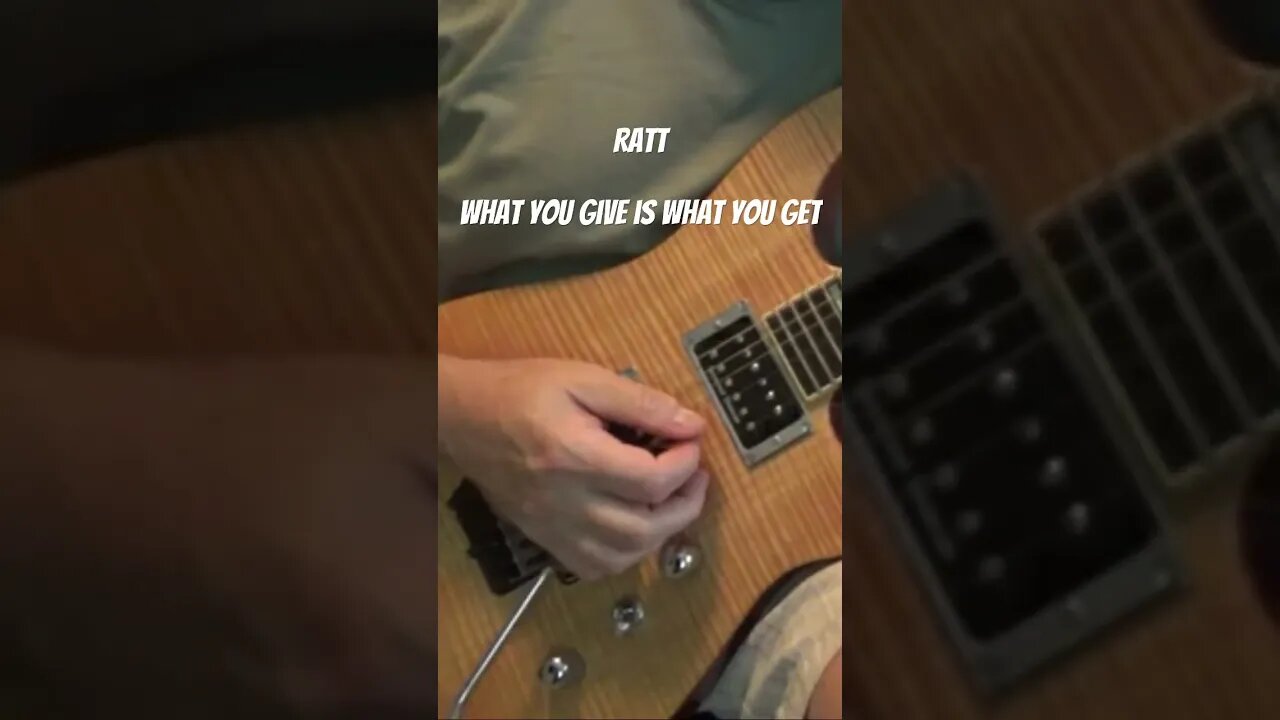 Ratt - Guitar Cover #shorts