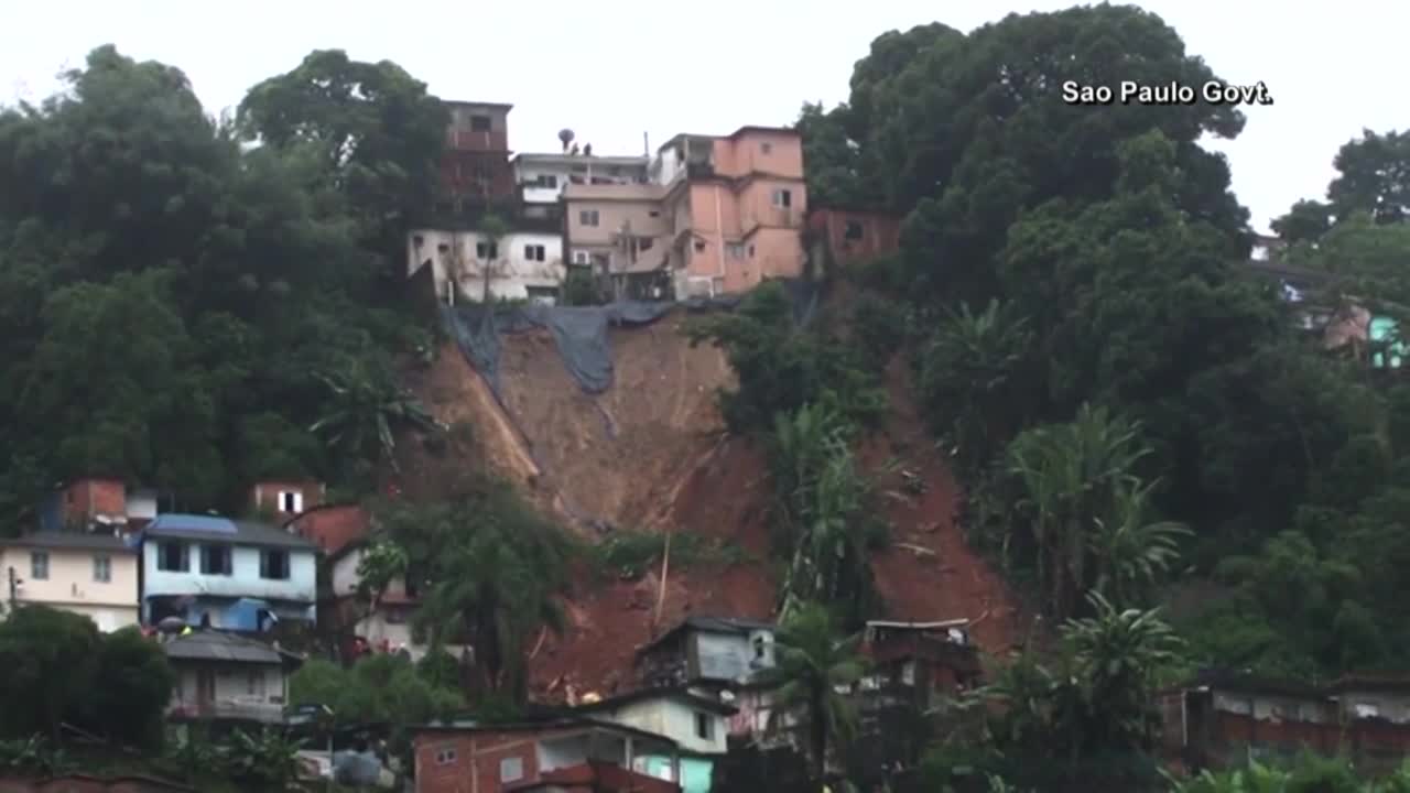 Deadly landslides hit southern Brazil