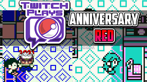 Twitch Plays Pokemon Anniversary Red - GB Hack ROM has 2 gender, Battle Tent, Hard mode and more..