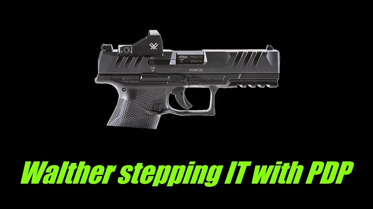 Walther PDP full size optic