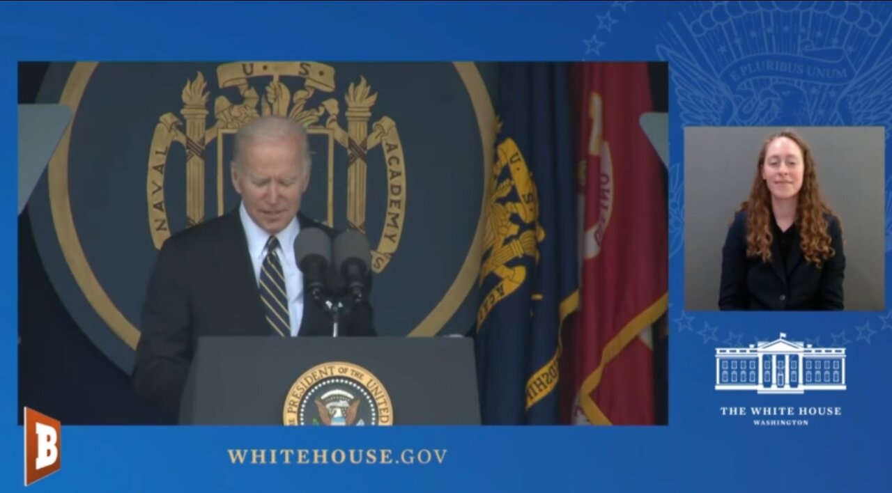 LIVE: President Biden Delivering the U.S. Naval Academy Commencement...