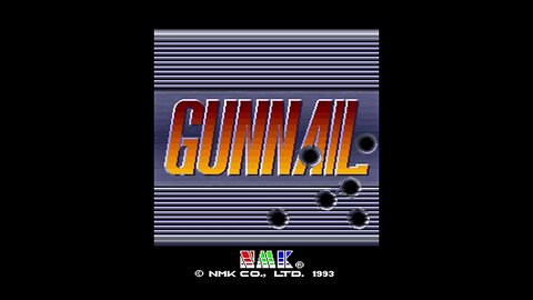 GunNail Arcade Game, NMK Tecmo 1993, Longplay