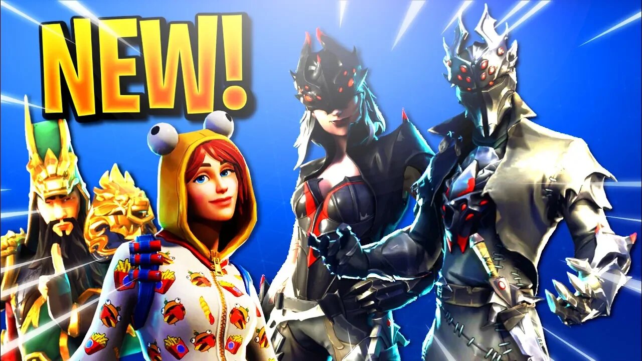 *NEW* LEAKED 6.1 SKINS! Fortnite "Spider Knight Skin", "Arachne Skin", "Guan Yu Skin" & Onesie Skin!