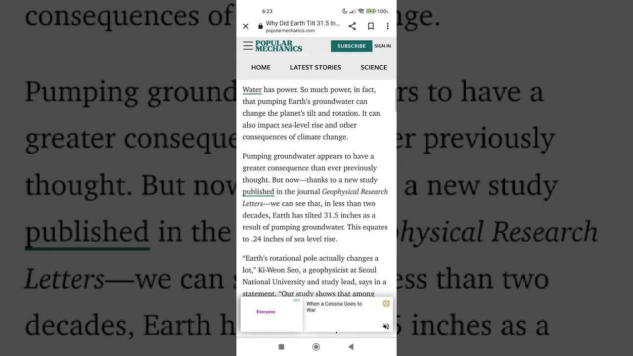 global warming made for You by the rich making profits