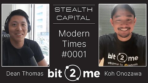 Koh Onozawa, Co-CEO of Bit2Me | Modern Times with Dean Thomas 0001