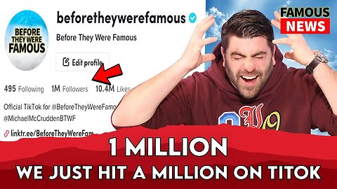 We just Hit 1 Million Followers on Tiktok | Famous News