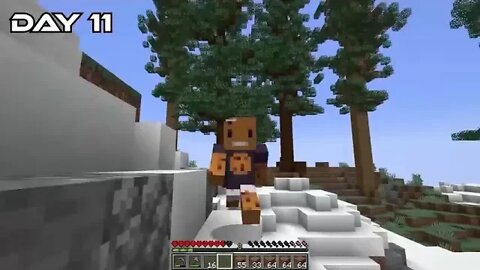 I & Survived & 100 & Days as a TIME TRAVELLER in Hardcore Minecraft