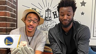 Jordan Poole & Andrew Wiggins Hilarious Visit to a Hedgehog Cafe 🦔