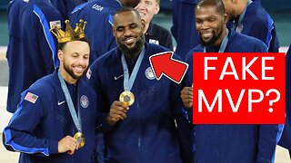 Was the Olympic MVP Award RIGGED?! This Surprising STAT will SHOCK YOU! #nbareaction #lebron #curry