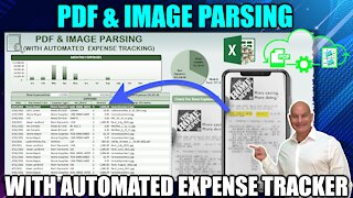 How To Create A Fully Automated Expense Tracker With PDF & Image Parsing & OCR In Excel + Download