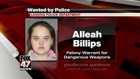 Felony warrant out for Lansing area woman