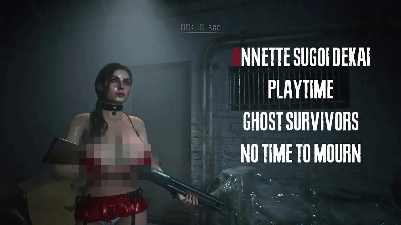 Resident Evil 2 Remake Annette Sugoi Dekai Playtime Ghost Survivors No time to mourn walkthrough