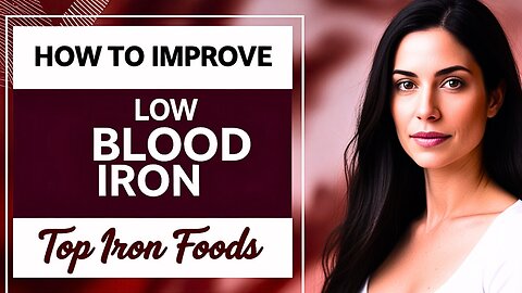 🌹✨ IRON Rich Foods BOOST Hormone Balance FAST! | Top IRON RICH FOODS 🌹✨