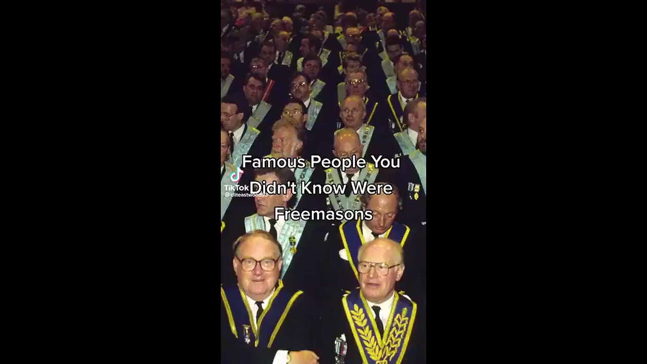 Famous people you might not know to be masons