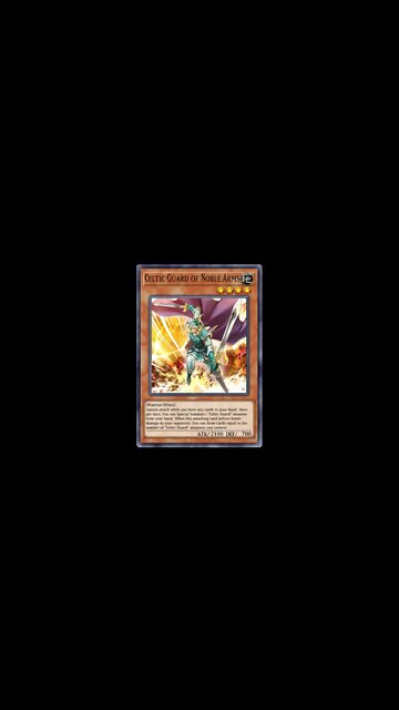 Yu Gi Oh! Celtic Guard of Noble Arms