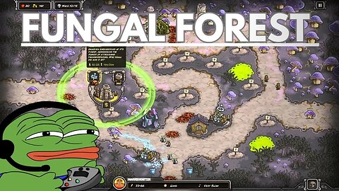 Kingdom Rush How To Beat All Levels - Fungal Forest - Mastering Kingdom Rush Tactics - Tower Defense