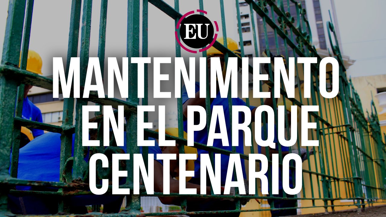 Se inicia el mantenimiento en el Parque Centenario