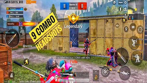 seven combo headshot in PUBG MOBILE