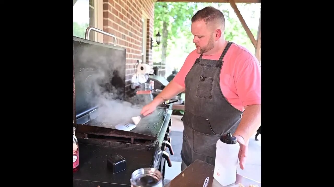 How to Clean a Blackstone Griddle #Shorts