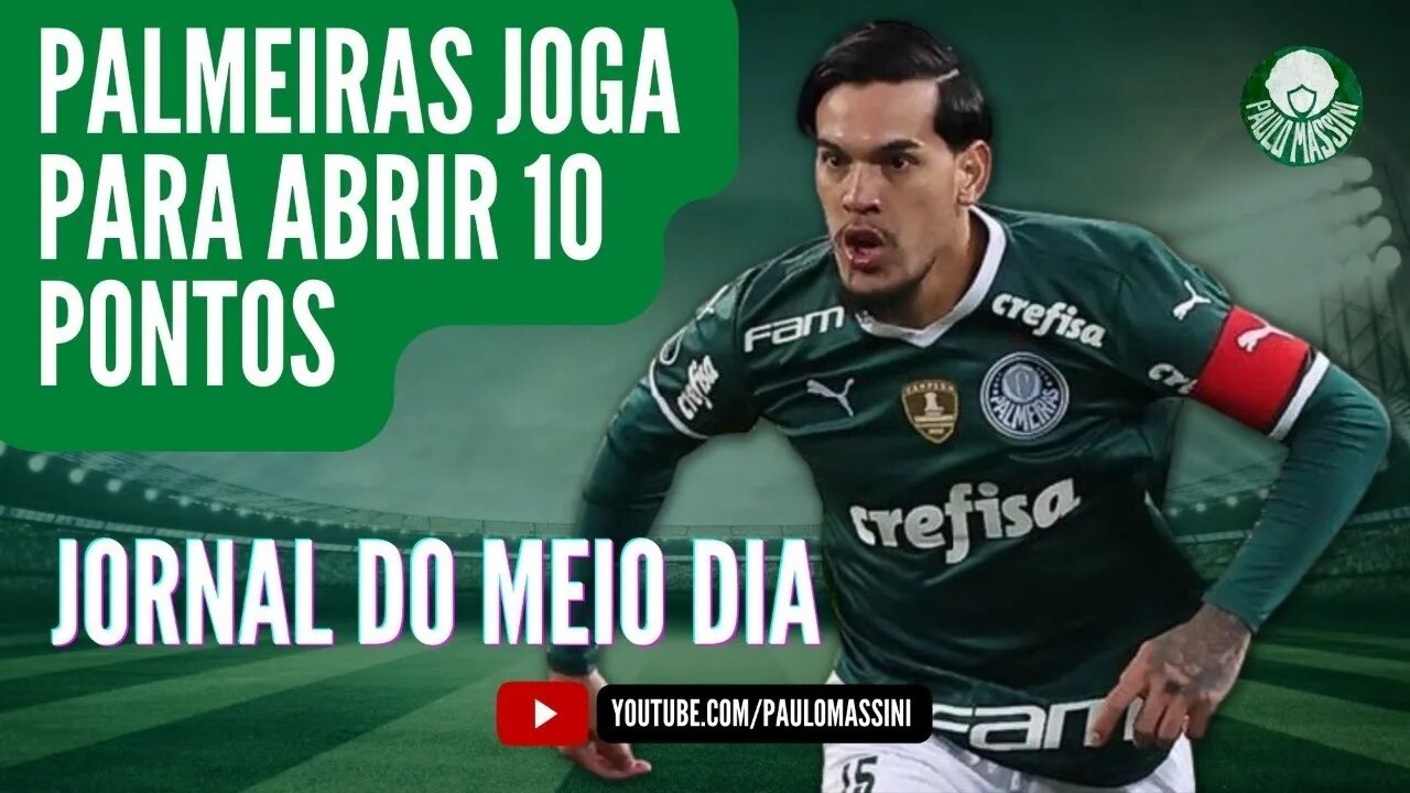 JORNAL DO MEIO-DIA - AO VIVO! INFORMAÇÕES DE BOTAFOGO X PALMEIRAS